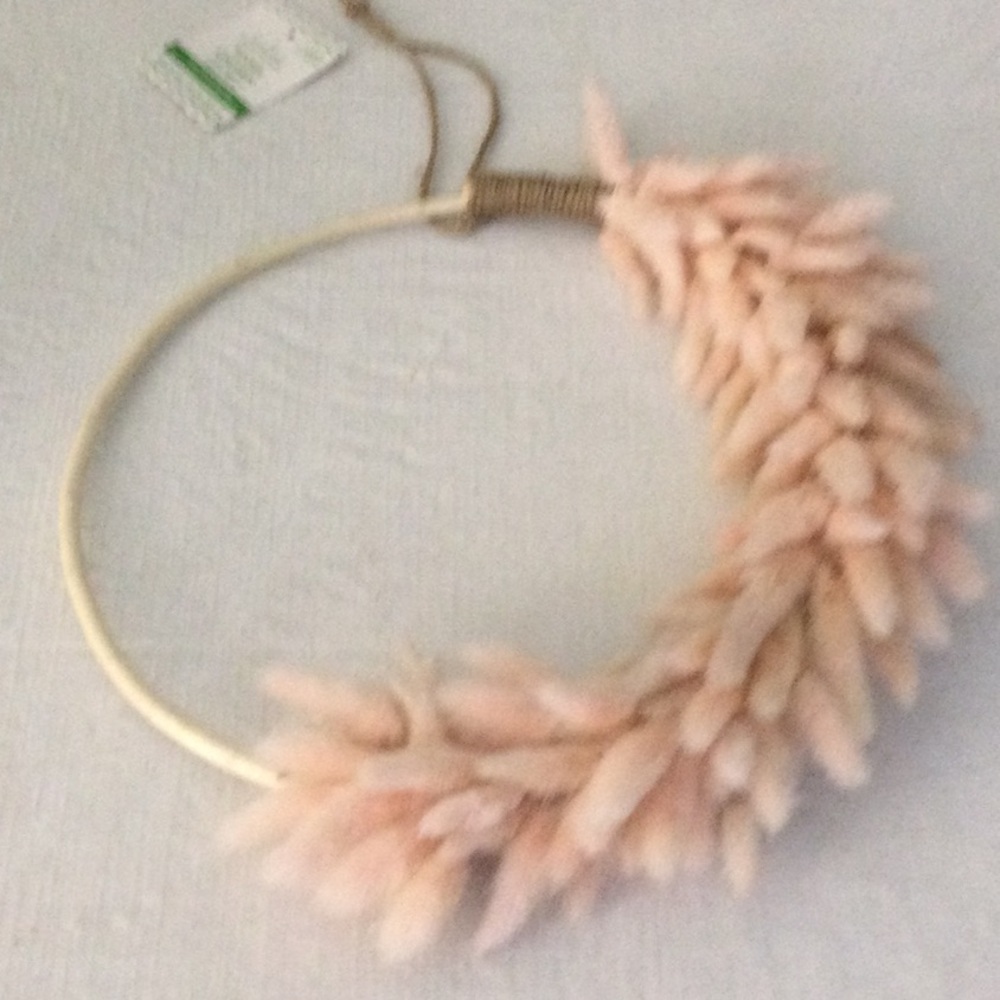 Pink Fluffy Wreath